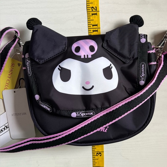 Kuoromi Black and Pink Crossbody Bag - Picture 5 of 16